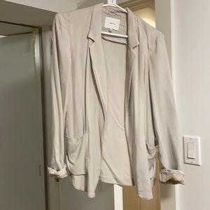 Aritzia grey blazer jacket